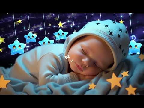 Mozart & Brahms Lullabies 😴 Baby Sleep Music 💤 Sleep Instantly in 3 Minutes 🌛 Overcome Insomnia