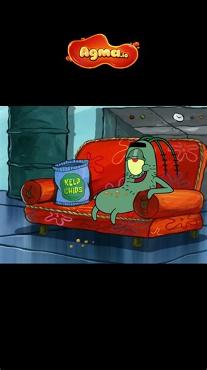 Plankton Gets Angry Watching Agma.io 😂