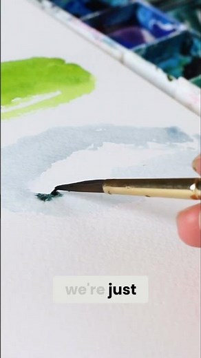How to Paint Watercolor Clouds for Beginners