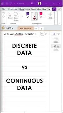 Discrete Data vs Continuous Data Explained with Examples | A Level Maths Statistics (S1)#alevelmaths