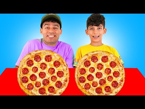 Jason Supermarket Shopping for a DIY Pizza Challenge