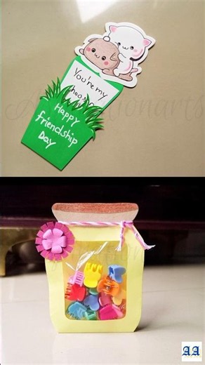 DIY Friendship Day card / Friendship day gift #diy #friendshipdaygift #friendshipdaycard
