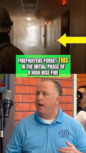 🔥 Many firefighters forget THIS during high-rise ops… (Tim Walsh - Ret. Chicago FD) #firefighting