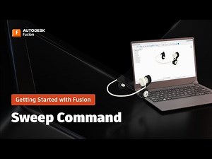 The Sweep Command | Getting Started with Autodesk Fusion Episode 8