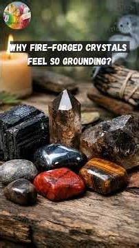Why Fire-Forged Crystals Feel So Grounding