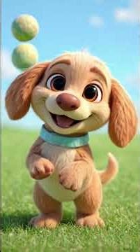 Jumping Dog #playing #disney #animation #cartoon #animals