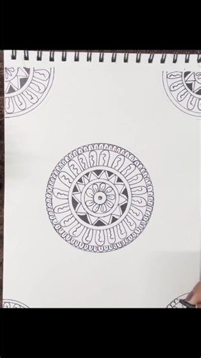Beautiful Geometric Mandala Drawing | Step-by-Step Guide
