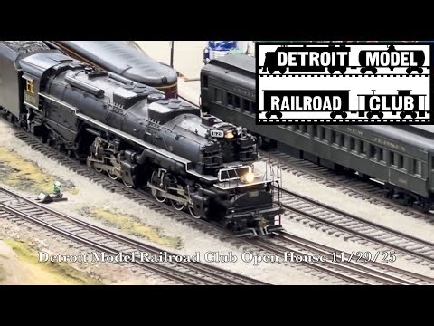 Detroit Model Railroad Club Open House 11/29/25