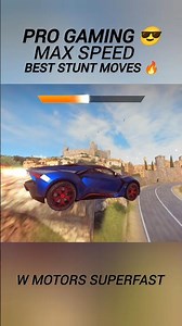 W Motors Supercar Gameplay | Asphalt 9 Legends🔥 #gaming #asphalt9 #shorts #shortvideo #trending