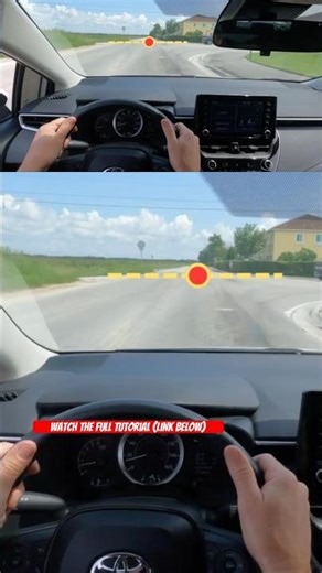 Keep your car straight while driving