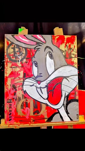 Bugs Bunny Reimagined | Urban Pop Art by Hernan Gonzalez