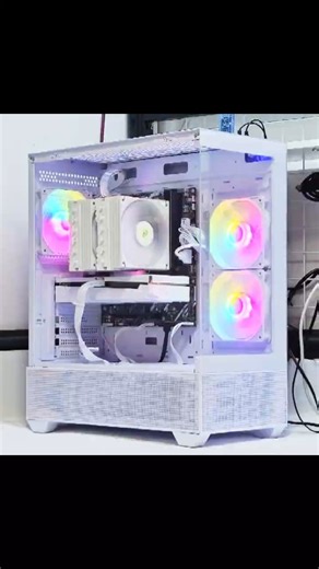 오쓰 NICE 케이스로 7500f 5060ti 조합 클립스튜디오 어도비 2D 작업용 컴퓨터 일인칭 조립해봤어요 #클립스튜디오 #파판14 #심즈4 #컴퓨터견적