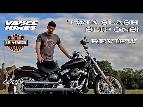 Is This the Best Sound for a Harley? (Vance & Hines Twin Slash on Softail 107)