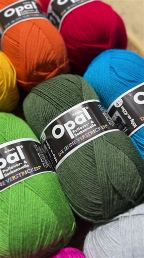Choosing Solid or Patterned Opal Sock Yarn