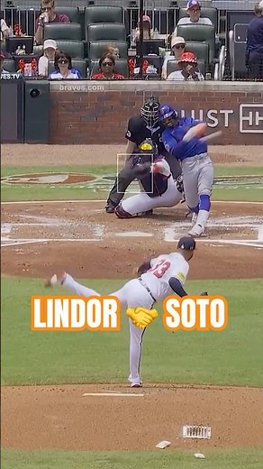 Back-to-Back RBI hits from Francisco Lindor and Juan Soto 👏 mlb #baseball #sports #highlights