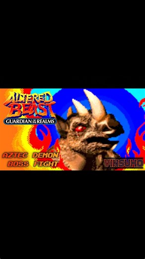 Altered Beast: Guardian of the Realms – Aztec Demon Boss Fight #Shorts
