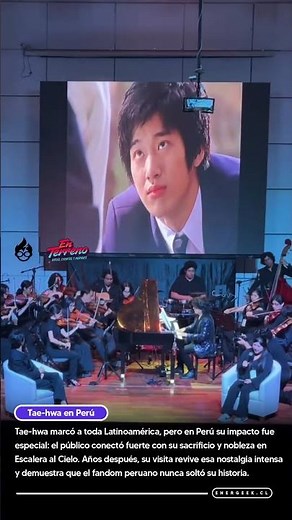 Tae-hwa de Escalera al Cielo conquista LATAM #EscaleraAlCielo #Taehwa #LATAM