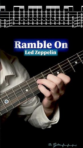 Ramble On - Led Zeppelin | (Intro) TABS Tutorial - Dr. Guitar