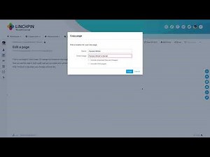 Copy A Page Or A Blog - Learn Atlassian Confluence & Linchpin Intranet #69