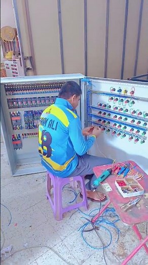 Automation BMS Panel & MCC Panel Door Wiring | Complete Wiring Explanation Step by Step