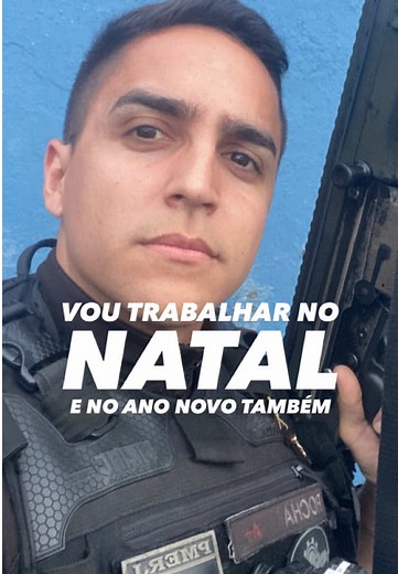 Trabalhando no Natal e Ano Novo como Policial Militar no Rio de Janeiro