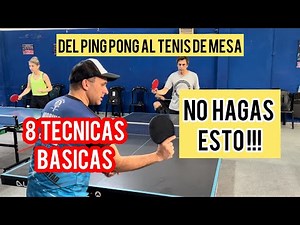Ping Pong Techniques for TABLE TENNIS
