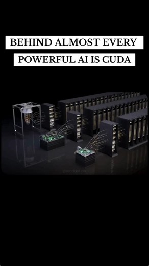Behind Every Powerful AI is CUDA 🤯 | NVIDIA Secret Explained #shorts