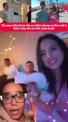 girl the tea is piping hot… the new wife is messy and has a baby daddy collection. #exwife #drama #divorce #husband #cheating