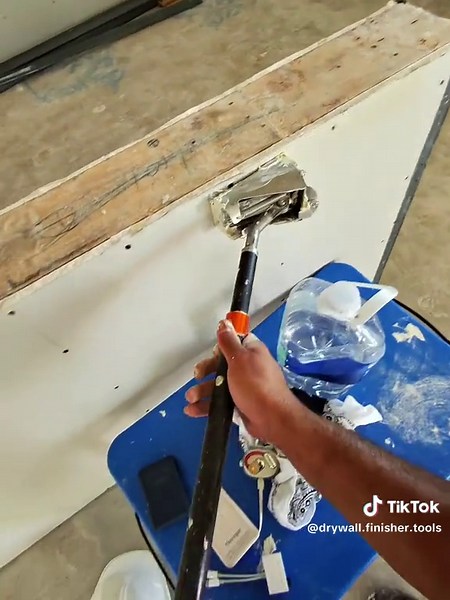 On The Job #jobsite #drywallcrew #drywallwork #constructionworker #building