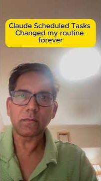 Claude's New Scheduled Tasks Just Changed My Morning Routine