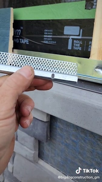 #friday the #carpenteredition #rainscreen #details coming together at the #prettygoodhouse #project I have been questioning the necessity of bug screens in our rain screens for sometime. And that is really a whole other topic. I do appreciate a good design though. And this bug screen from @maibecinc is well though out. Lots of perforations to allow for ventilation , and this little ledge that the lap siding from Maibec sits on. And the ledge has weep holes. Well though out. #apprenticeshipisanob