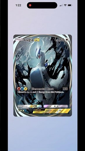 NEW Pokemon TCG Pocket Lugia Immersive Art!