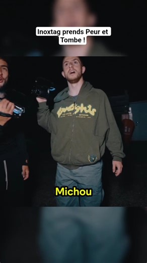 Michou et Inoxtag se font Poursuivre dans une Forêt ! #michou #inoxtag #inox #youtubeur #shorts