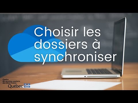 Choisir les dossiers à synchroniser - Microsoft OneDrive