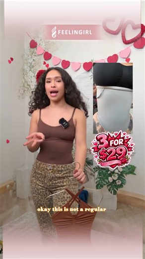 FeelinGirl Women V Neck Bodysuit Thong Tummy Control Shapewear Basic Fabric4 Fashion Womenswear feelingirlshop