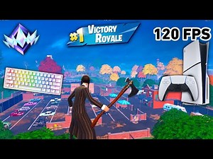 Fortnite Unreal Ranked Reload On PS5 | Keyboard & Mouse Gameplay | 120 FPS | 4K