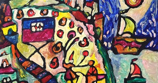 A nueve años de su muerte: el pintor José Santos Guerra tiene su propia fundación - La Tercera