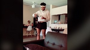 Fiance throws at-home bachelorette party for his bride-to-be