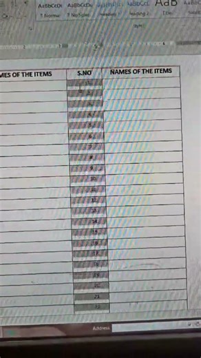 How to quickly insert serial number in ms word #word #trending #computer