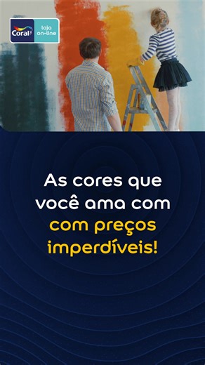 No 11.11 Coral, os produtos queridinhos e as cores mais amadas estão com 15% OFF. Aproveite para renovar paredes, dar vida aos ambientes e deixar seu lar ainda mais bonito. Corra! É por tempo limitado! É hora de transformar sua casa! | Tintas Coral