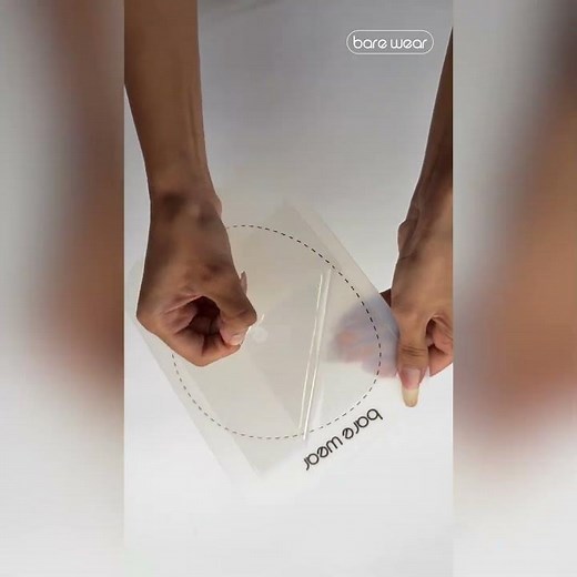 How to make a new Bare Wear Adhesive Bra