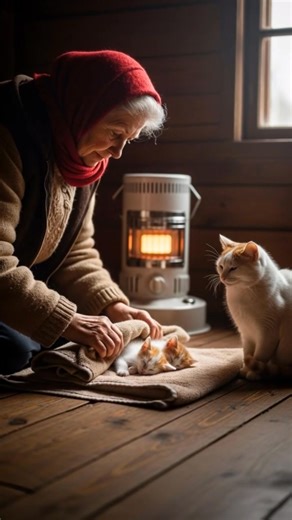 She Knocked on the Door to Save Her Babies | Emotional Cat Rescue Story | DODO AI