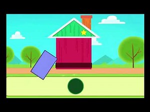 Build a house with shapes | Learn shapes for kids