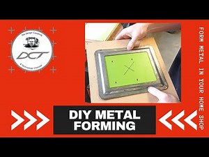 Metal FORMING in your home shop - DIY