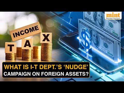 Income Tax Dept. Sends Out A 'NUDGE' SMS; Campaign To Disclose Your Foreign Assets Explained