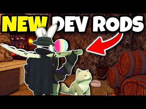 GET READY For ALL NEW DEV RODS In Fisch Roblox!