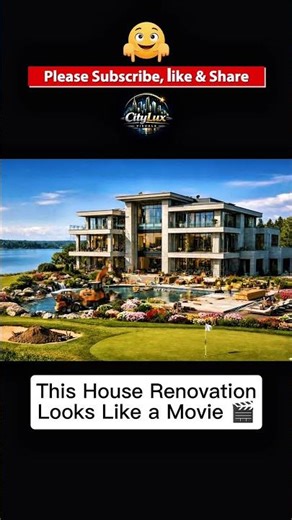 This Renovation Feels Unreal | Cinematic Build #houserenovation #ytshorts #viral #tranding #fyp