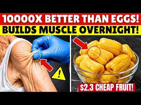 Build Muscle After 75: THIS FRUIT PROTEIN 1,000,000x Better Than Eggs! | Senior Health Tips