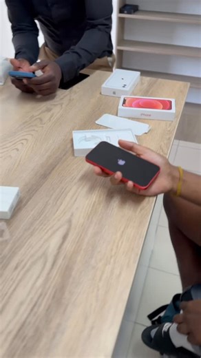 @digify_electronics_nam on Instagram: "That RED just hits different ❤️🔥 Special Edition iPhone 12 unboxing in progress 📦📱 Another happy customer, another win! 📍Nedbank Building, Southern industrial, Windhoek 🛍️ Shop 15 F 📞 +264 83 141 6661 #iPhoneUnboxing #iPhone12Red #HappyCustomer #TechDealsNamibia #PhoneGoals"