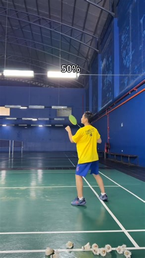 10% Smash – Just getting started 💨 25% Smash – Warming up the fire 🔥 50% Smash – Power and timing coming together ⚡️ 75% Smash – Speed, control, and focus on point 💪 99% Smash – Full power unleashed 💥 almost unstoppable! Contact us at 017 510 7103 to start your journey with us 🤩 #foongyixin #badminton #badmintontutorial #badminton #badmintonlife #badmintonasia #badmintonlovers #badmintonlover #badmitonmalaysia #worldbadminton #exploretobadminton #badmintonplayers #badmintonfun #tiktokbadmin